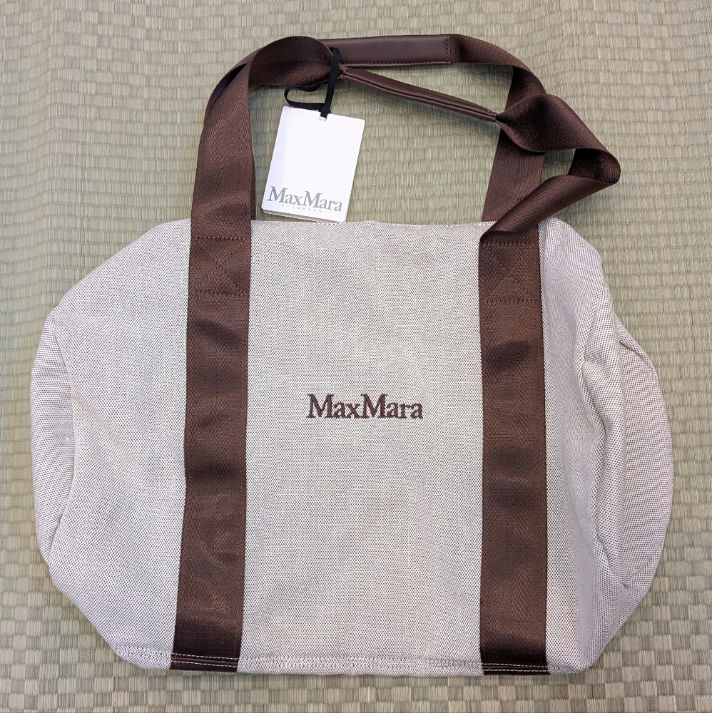 NWT Max Mara Canvas Duffel Bag
